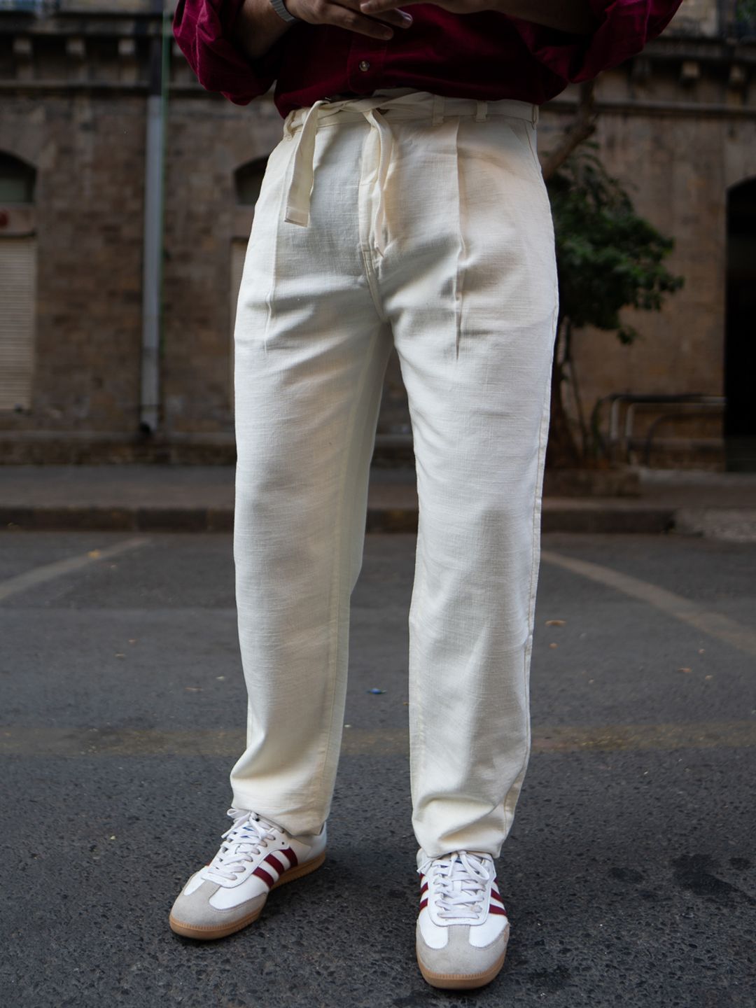 Powerlook Men Solid Regular Fit Cotton Track Pants-picture-35