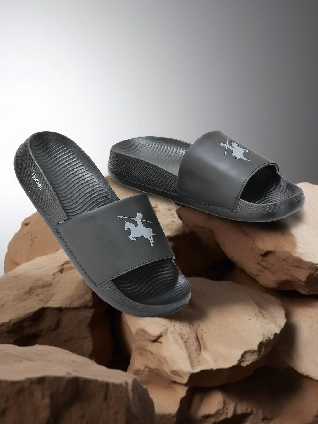Cantabil Men Printed Sliders Flip Flops-picture-30