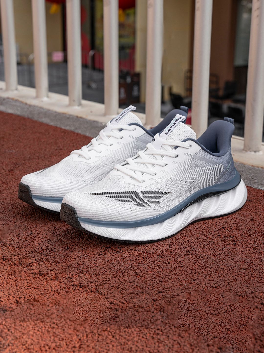 Red Tape Men City Striders Mesh Walking Shoes-image-42