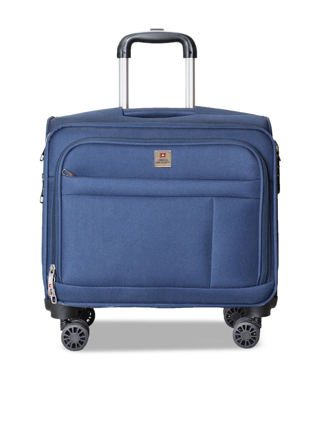 SWISS MILITARY Parker Pro Laptop Compartment Soft-Sided Cabin Trolley Bag-image-45