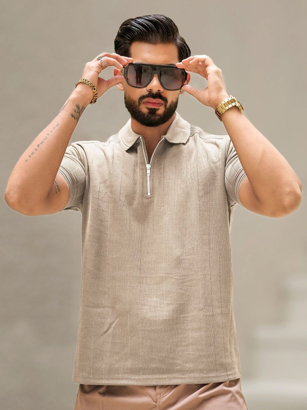 Maniac Men Polo Collar T-shirt-picture-18