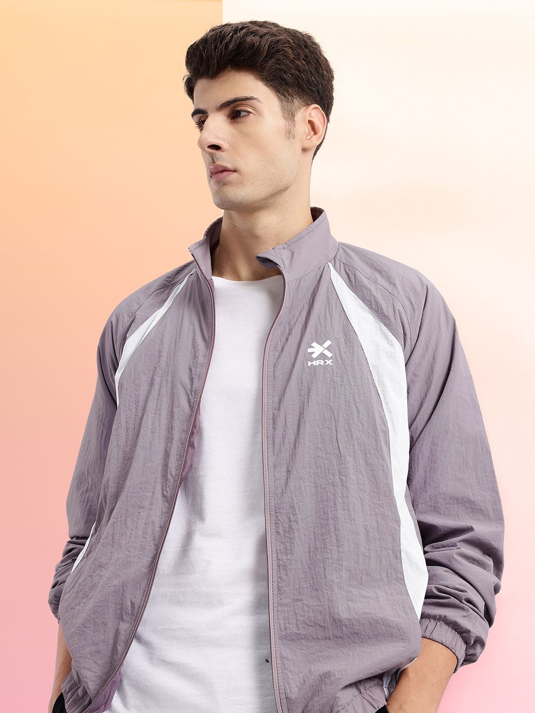 HRX by Hrithik Roshan Colourblocked Bomber Lifestyle Jacket-picture-13