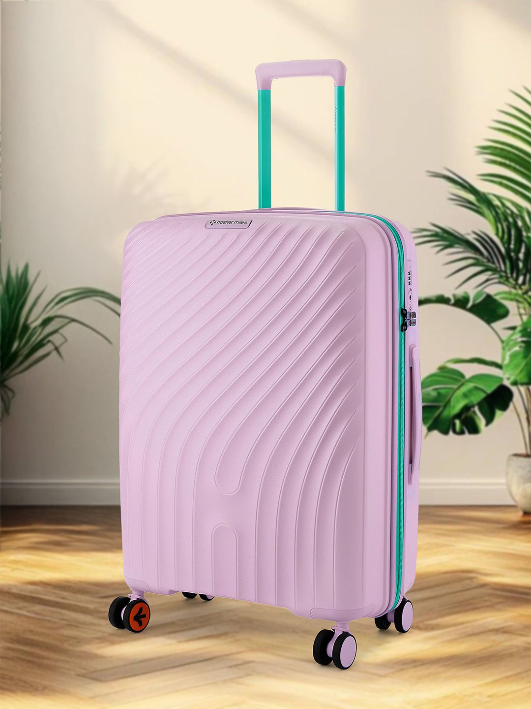Nasher Miles Capri Hard-Sided Polypropylene Check-in Trolley Bag-picture-19