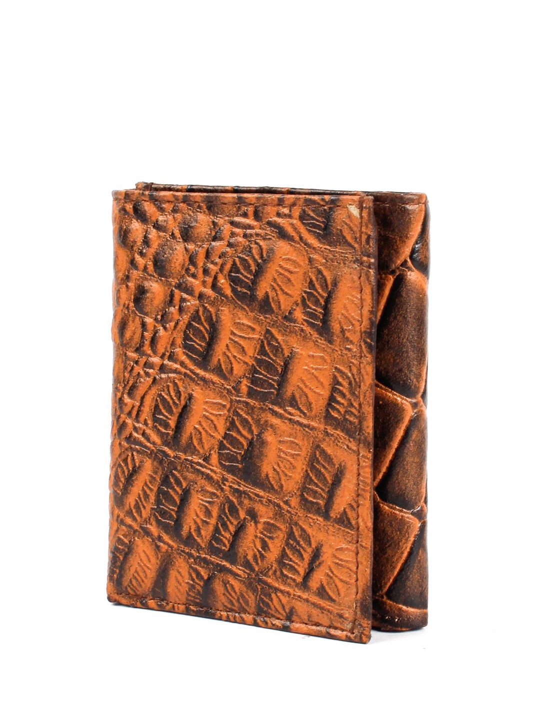 CIMONI Men Abstract Textured Leather Three Fold Wallet-picture-43
