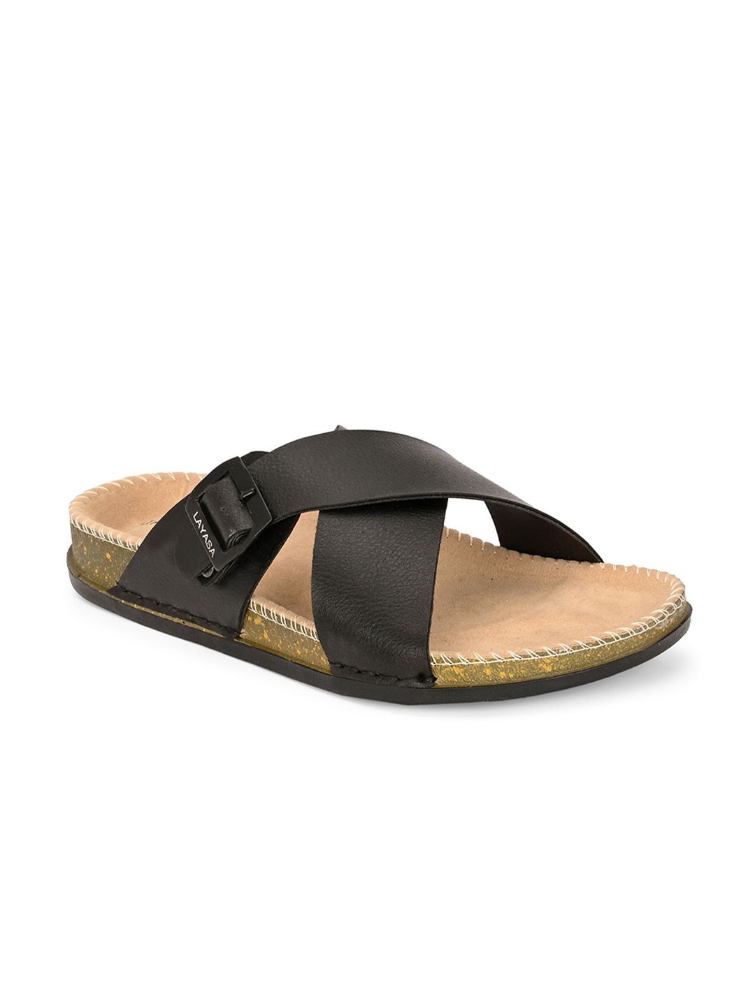 Layasa Men Self Design Slip-On Flip-Flops-picture-32