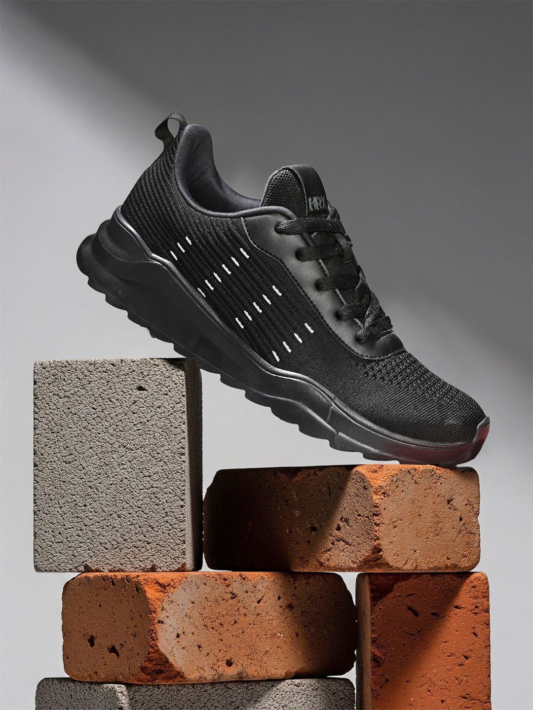 HRX by Hrithik Roshan Mesh Running Non-Marking Shoes-picture-15