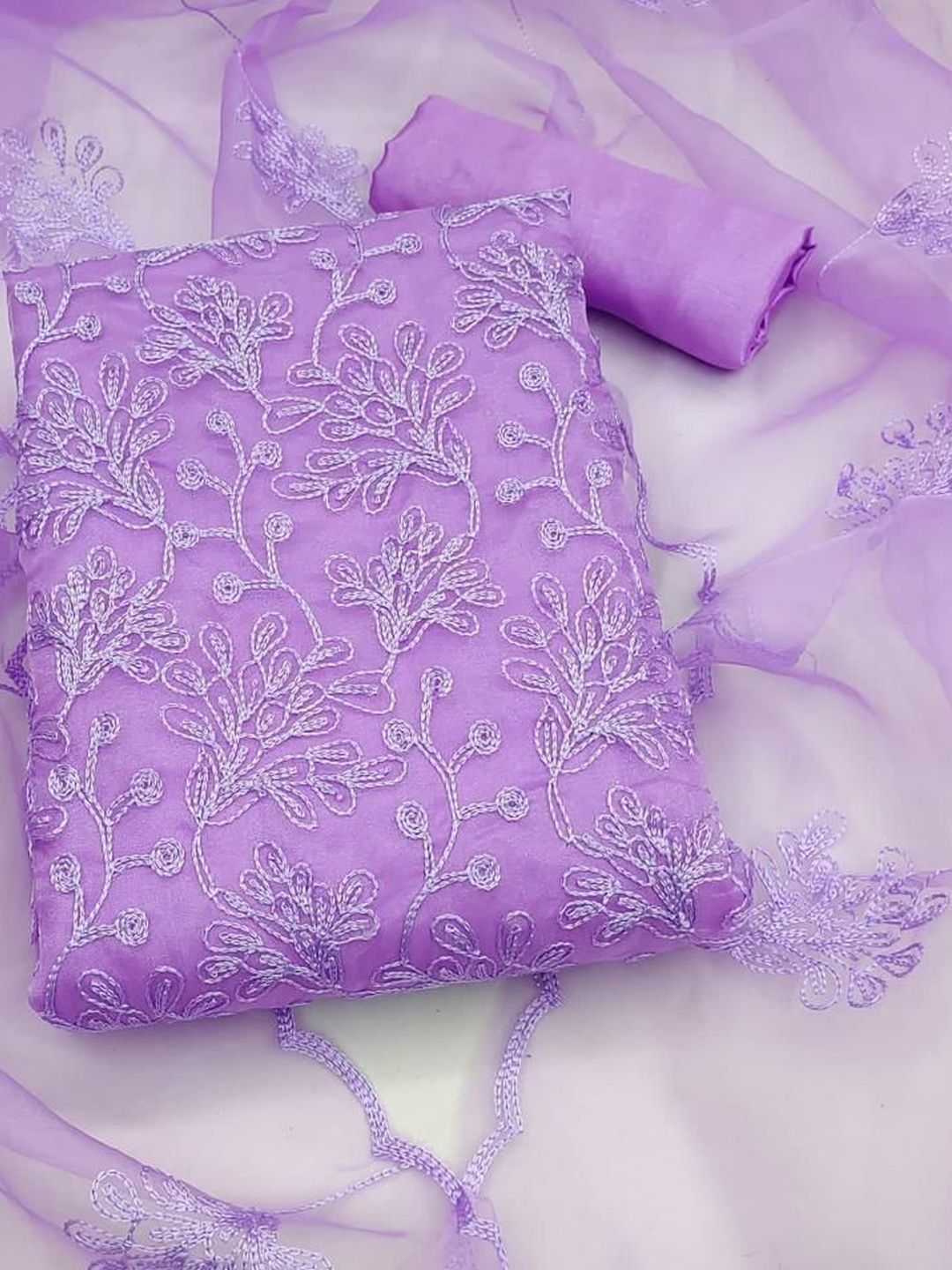 Moda Rapido Embroidered Organza Unstitched Dress Material-picture-39