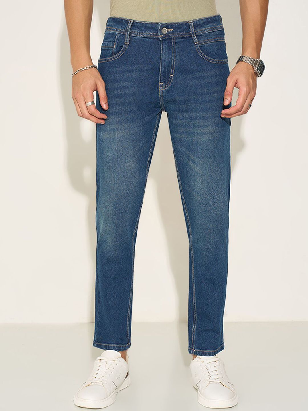 SF JEANS by Pantaloons Men Slim Fit Mid-Rise No Fade Jeans-picture-37