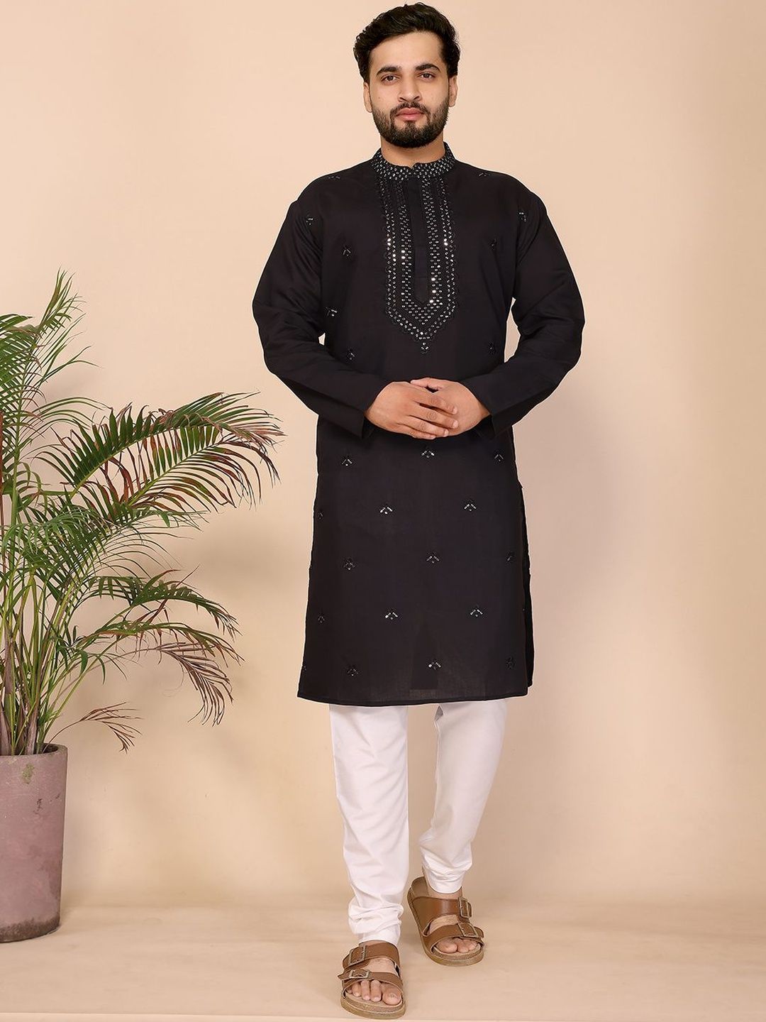 Moda Rapido Men Embroidered Kurta-image-45