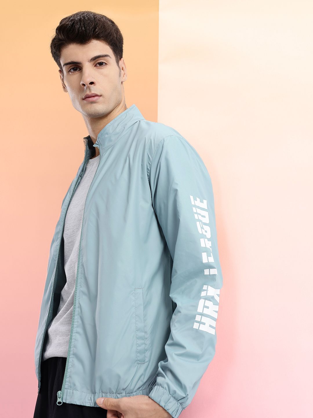 HRX by Hrithik Roshan Mock Collar Tailored Jacket-picture-43
