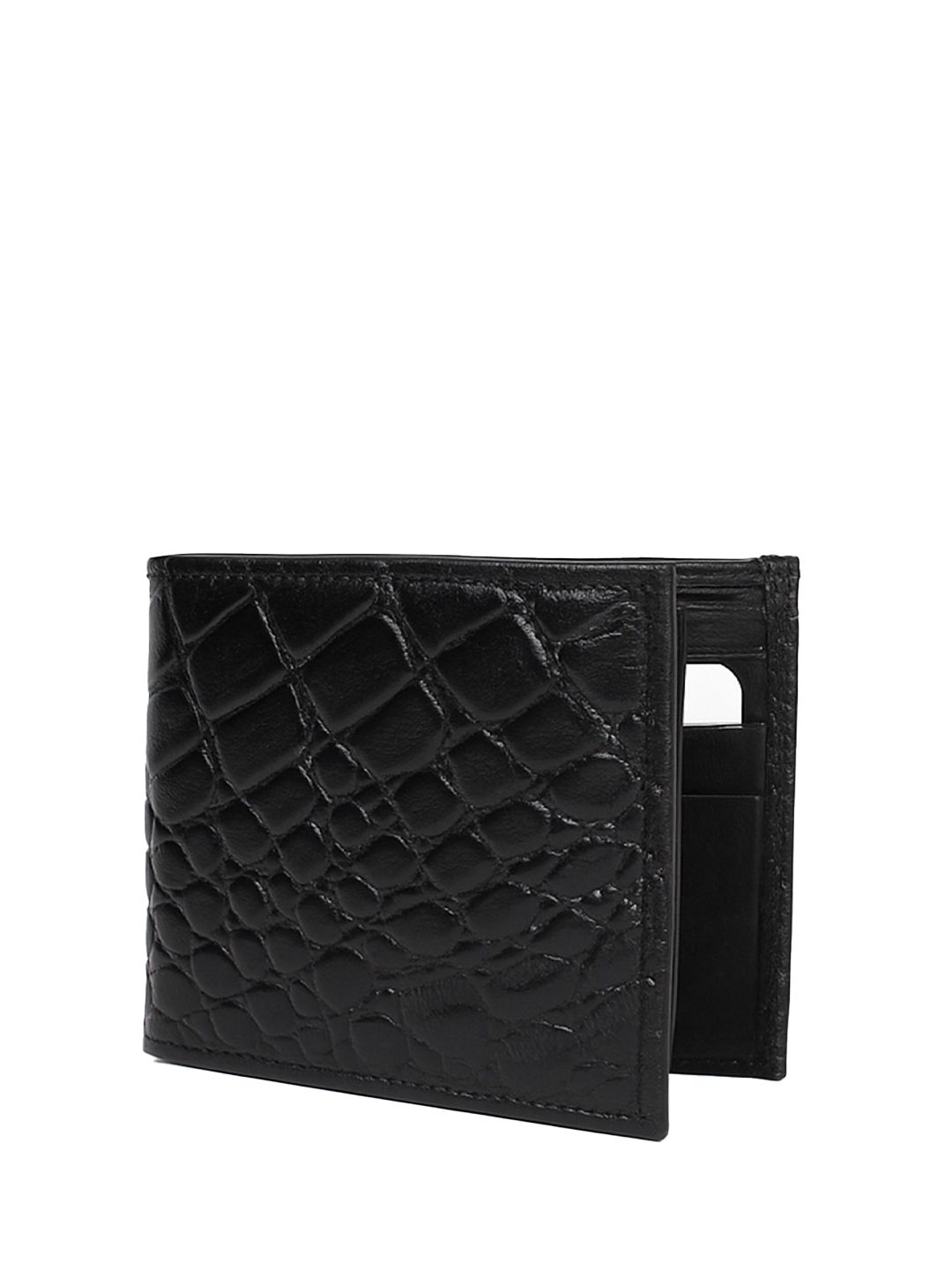 CIMONI Men Abstract Textured Leather Two Fold Wallet-picture-51