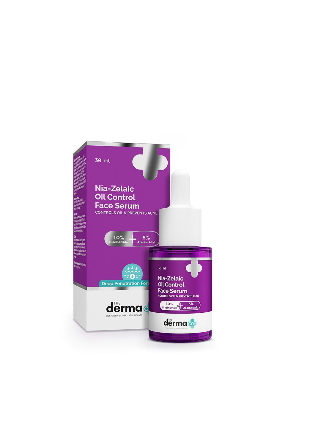 The Derma co. Nia-Zelaic Oil Control Face Serum - 30 ml-picture-28