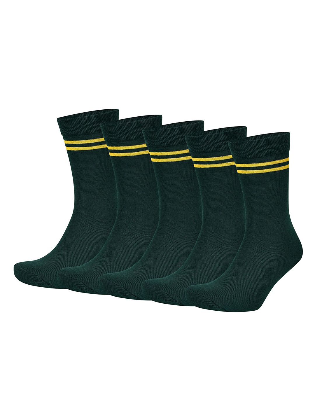 bizala Kids Pack Of 5 Striped Calf Length Socks-picture-47