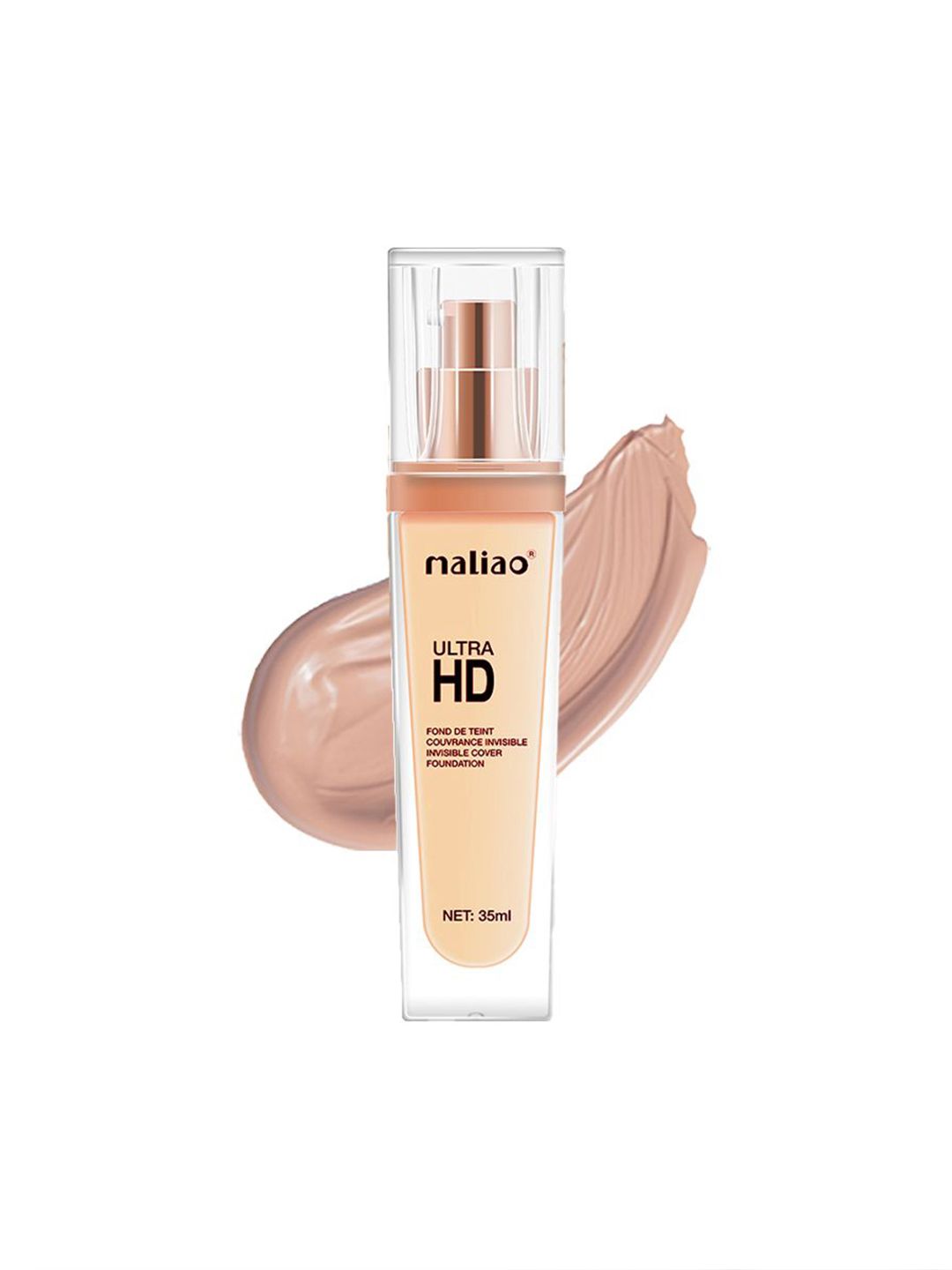 Maliao Ultra HD Flawless Foundation - 35 ml - Natural Buff 05-image-42