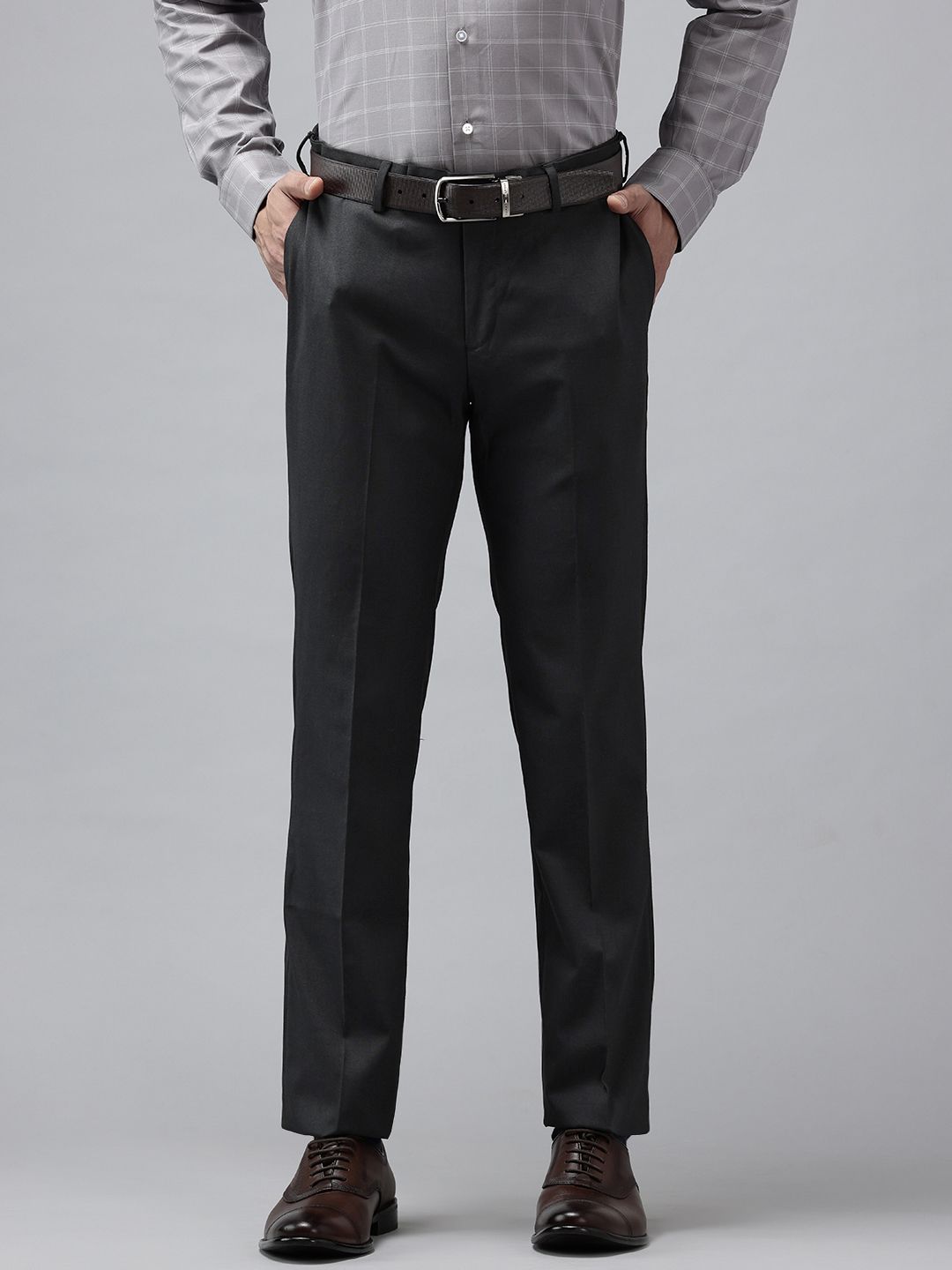 Arrow Men Tailored Fit Formal Trousers-picture-21