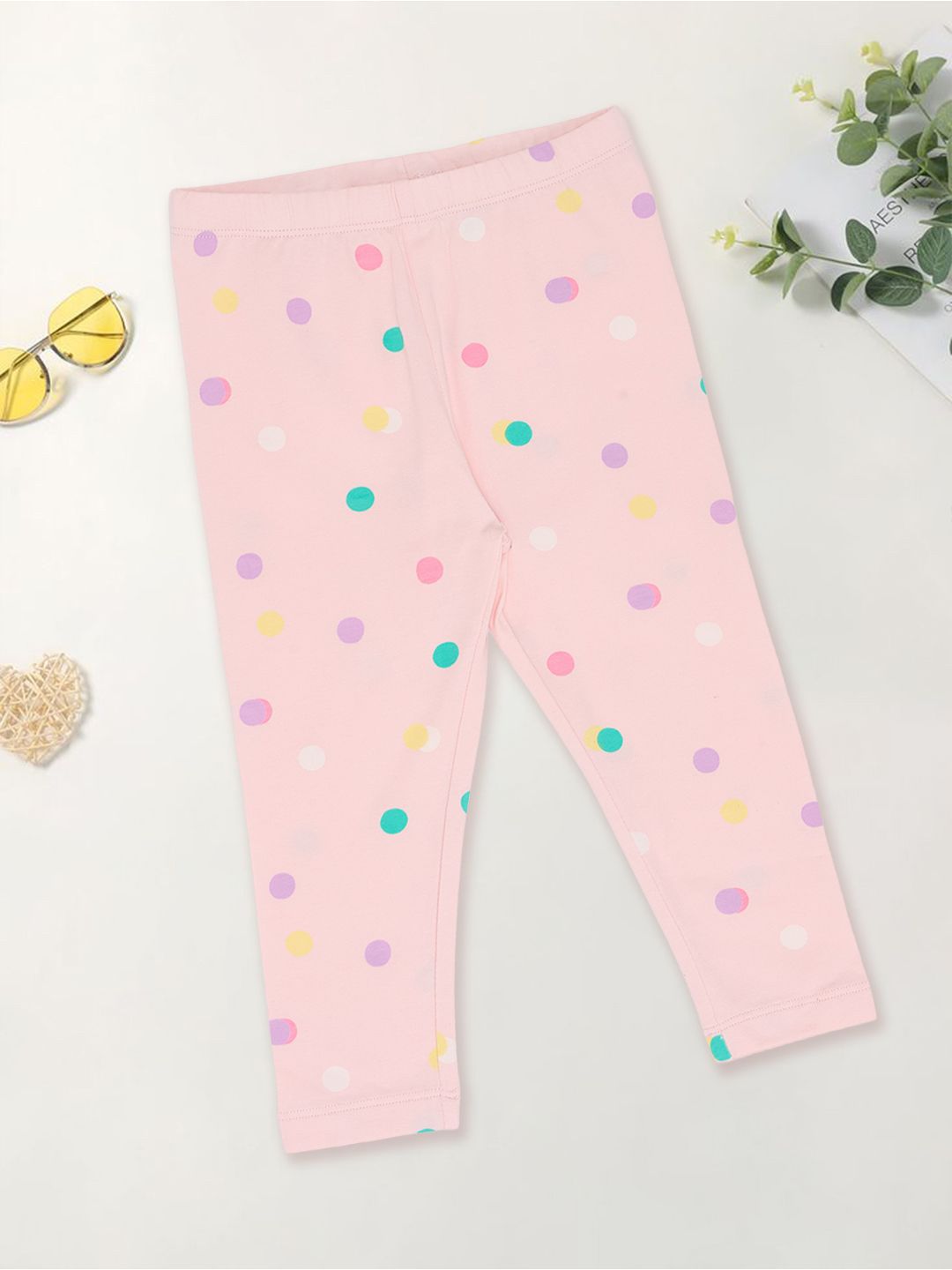 Pantaloons Baby Girls Printed Ankle Length Leggings-picture-42
