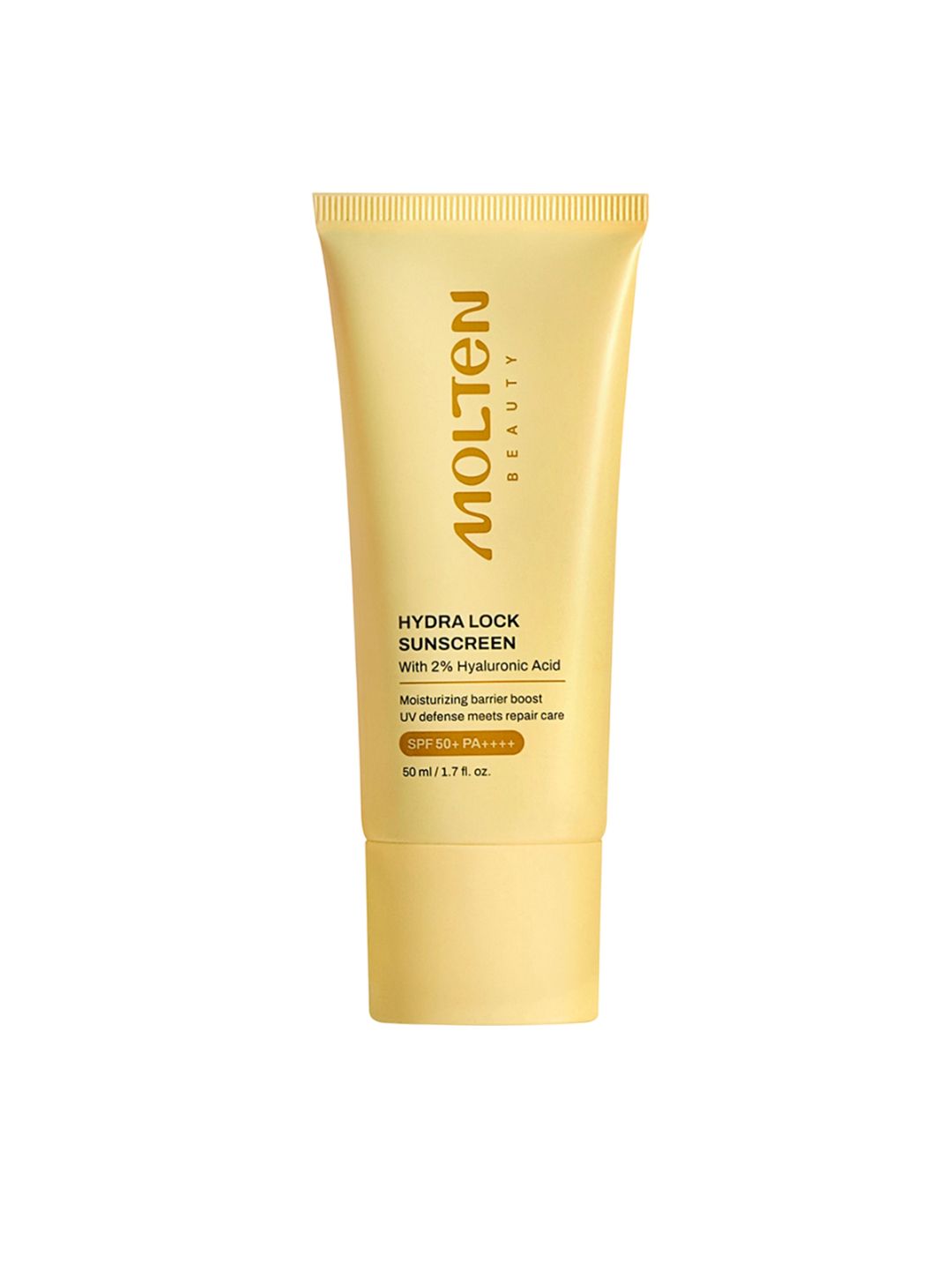 Molten Beauty Hydra Lock Sunscreen SPF50+ PA++++ With 2% Hyaluronic Acid - 50 ml-image-41