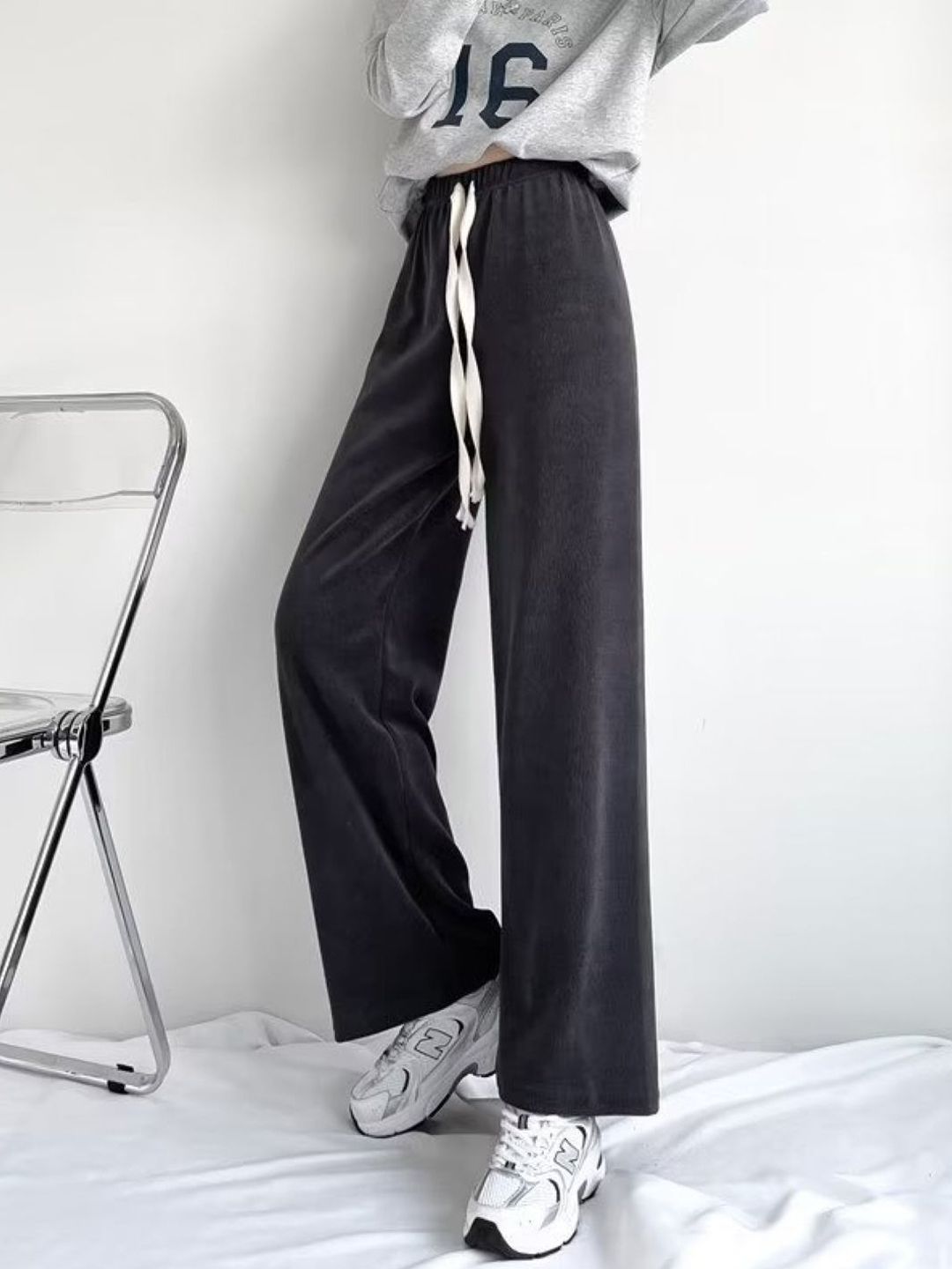 StyleCast Women Solid Regular-Fit Mid-Rise Trousers-picture-28