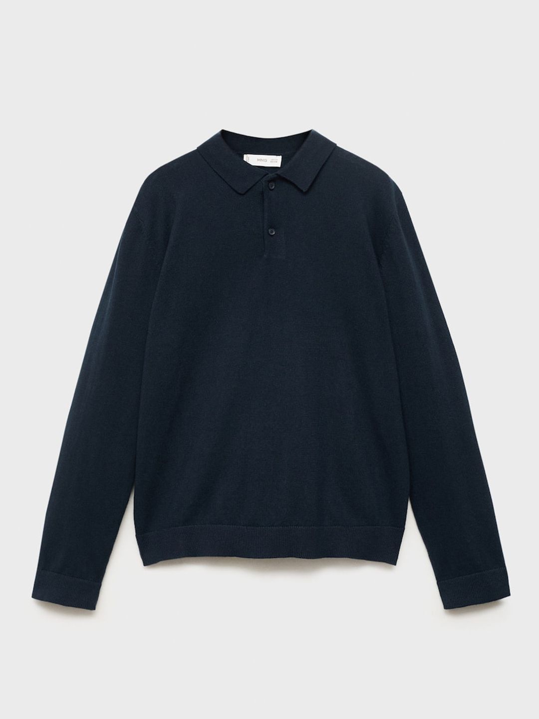 Mango Kids Boys Shirt Collar Pure Cotton Pullover-picture-15