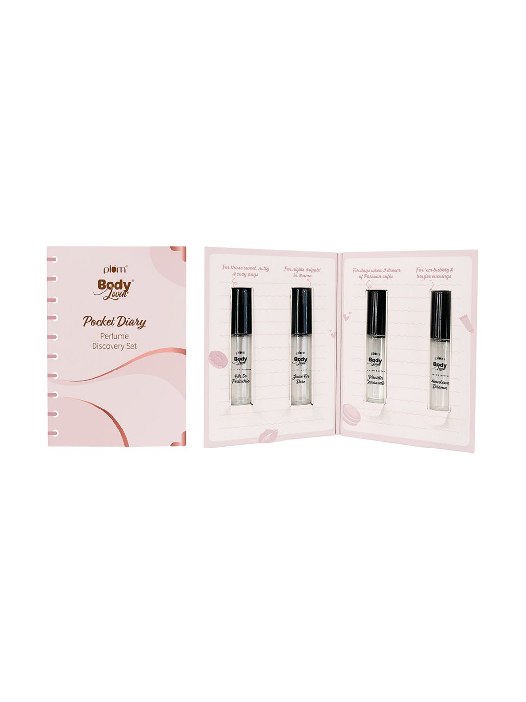 Plum BodyLovin 4 Pcs Pocket Diary Perfume Discovery Set - 3 ml Each-picture-12