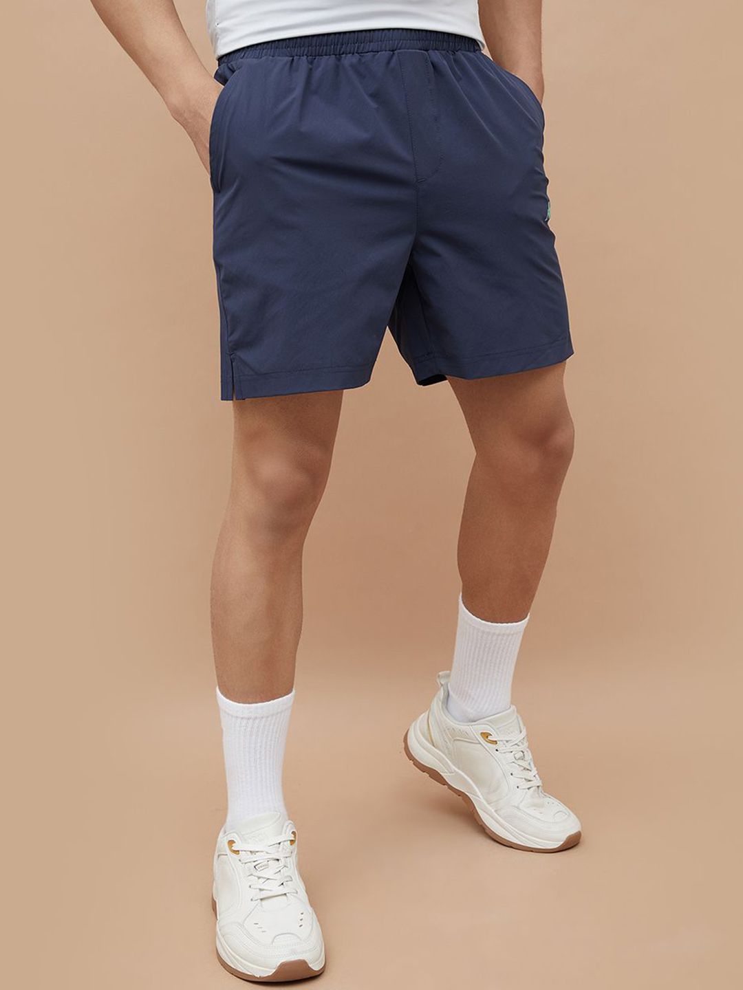 Kappa Men Regular Fit Mid-Rise Shorts-picture-31
