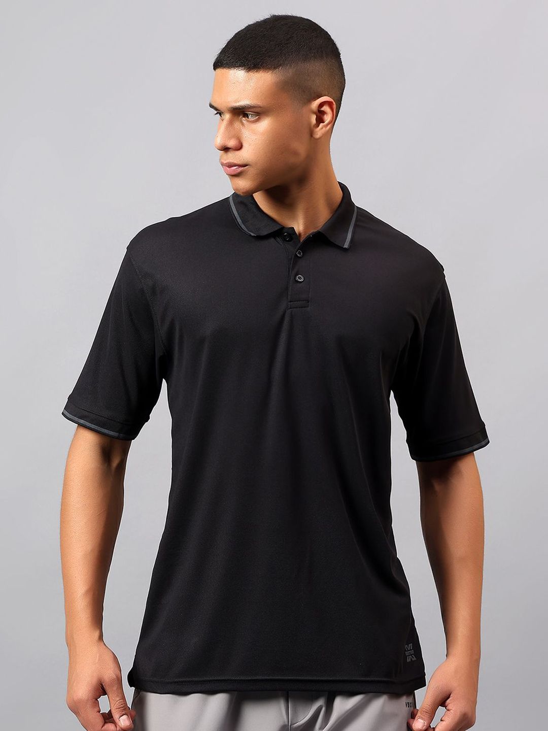 VECTOR X Men Solid Polo Collar T-shirt-picture-10