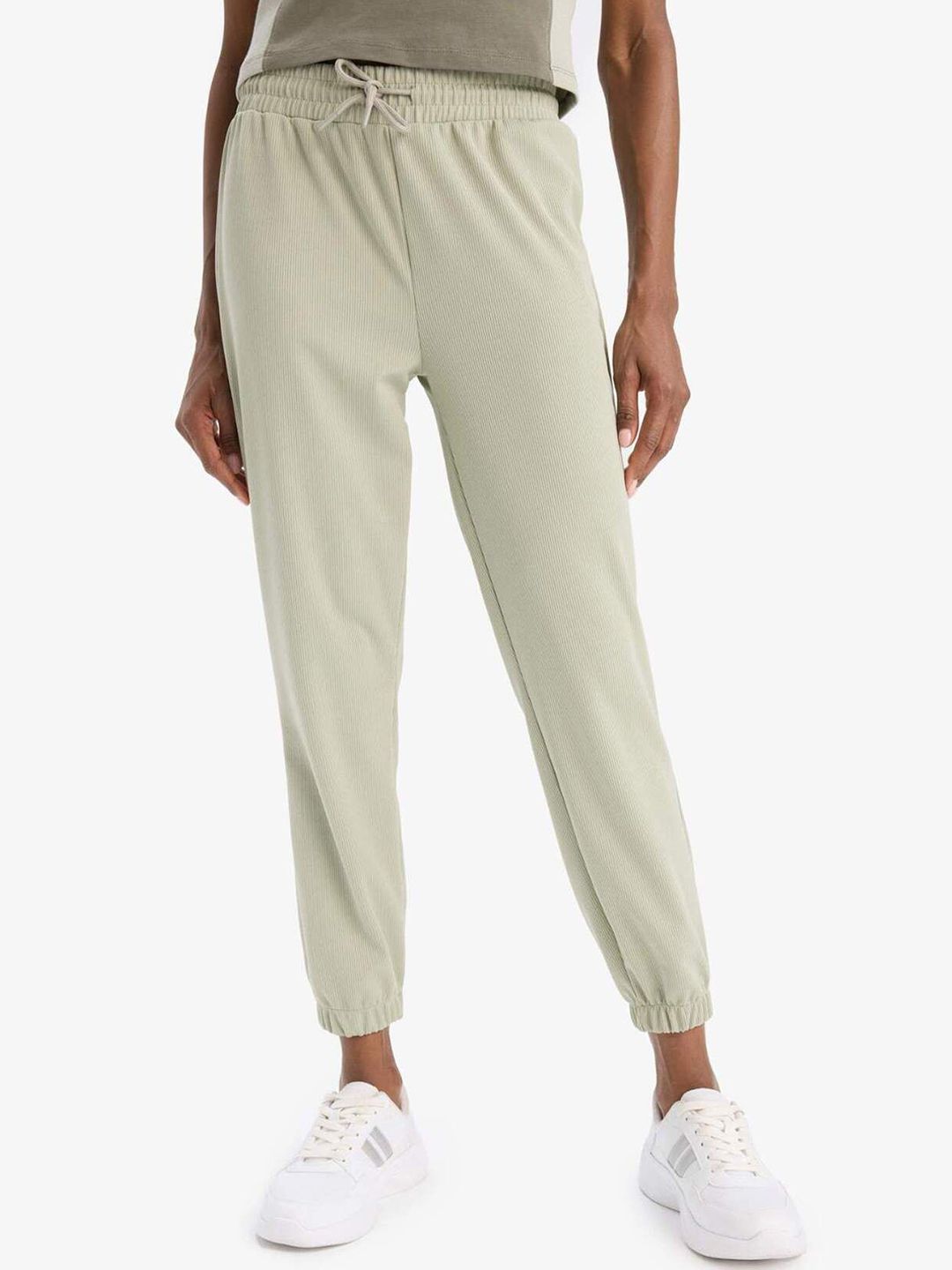 DeFacto Women Mid-Rise Slip-On Lounge Pants-picture-18