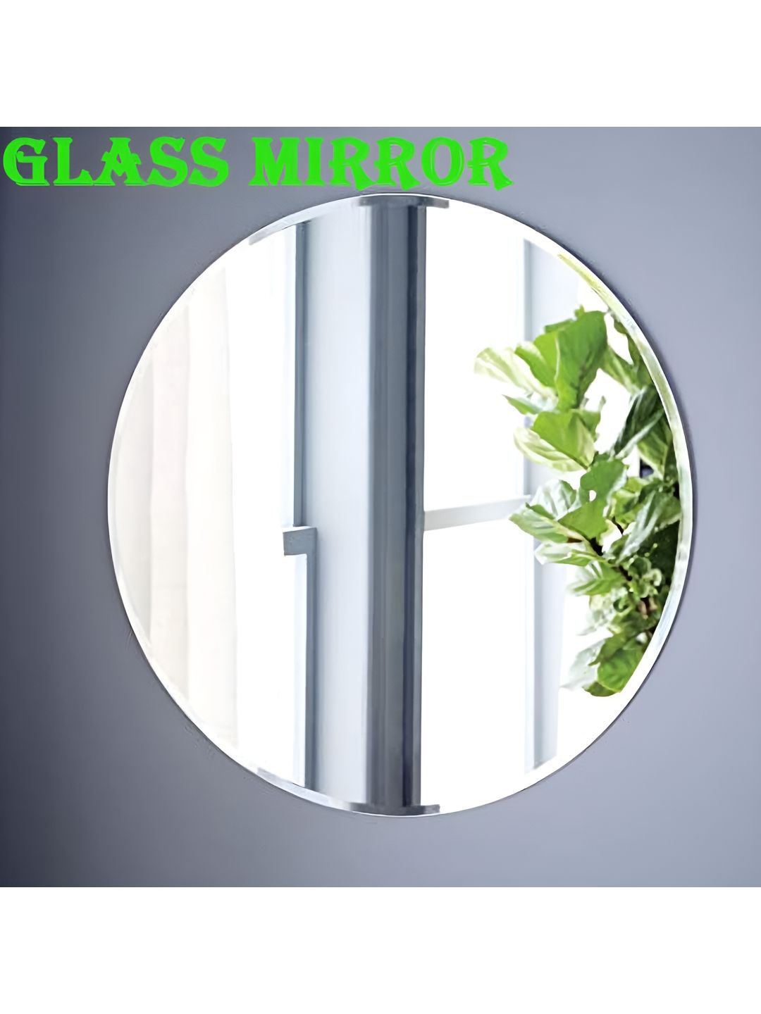 ARYAANSH Round Shaped Glass Wall Mirror-image-23