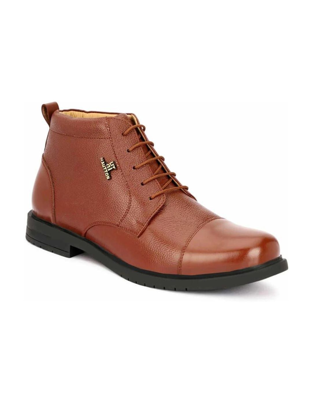 HAUTTON Men Mid-Top Leather Formal Derbys-picture-16