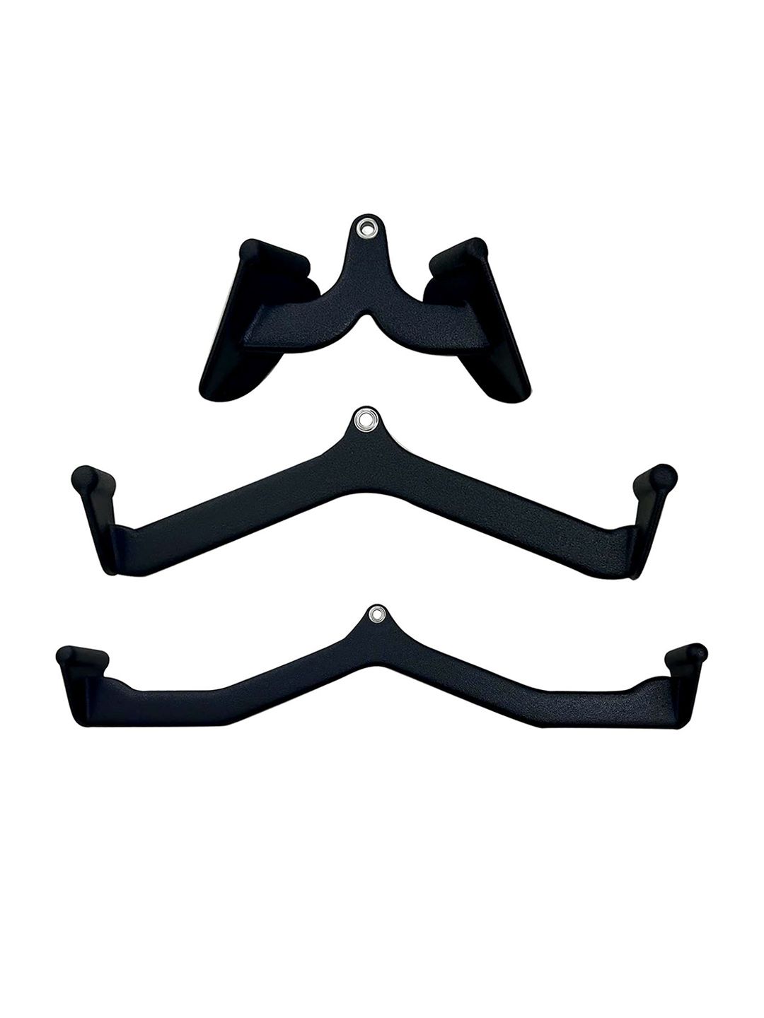 HackerX LAT Bar Cable Machine Attachment & LAT Pull Down Bars Back Tricep Bar Set.-picture-25