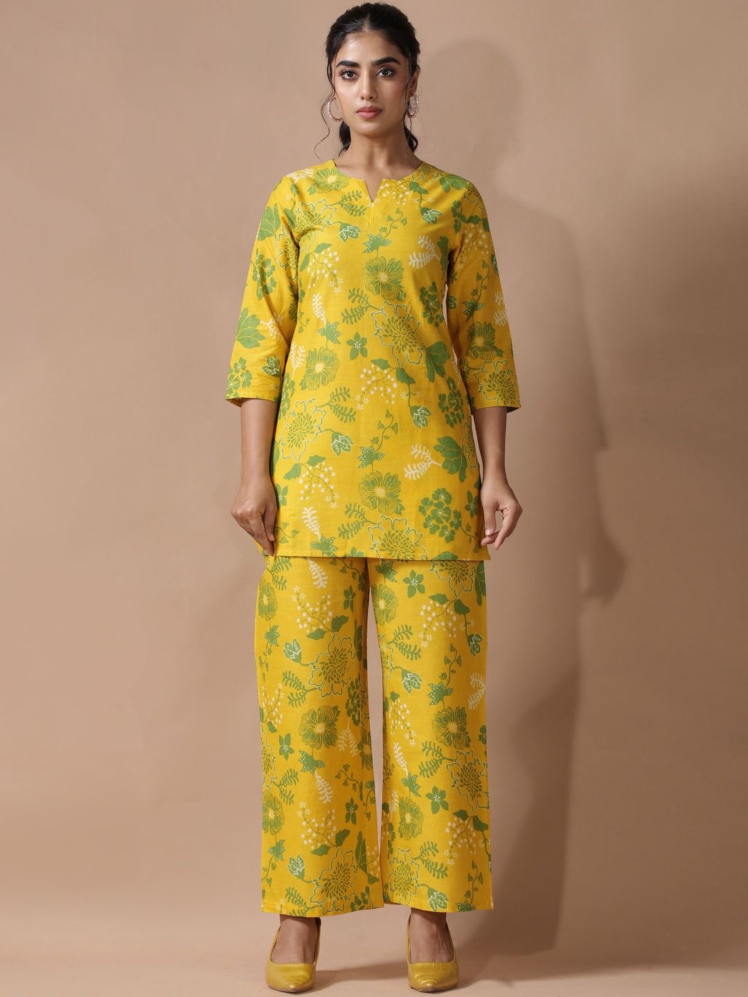 Anouk Rustic Women Floral Printed Regular Pure Cotton Co-Ords-picture-11