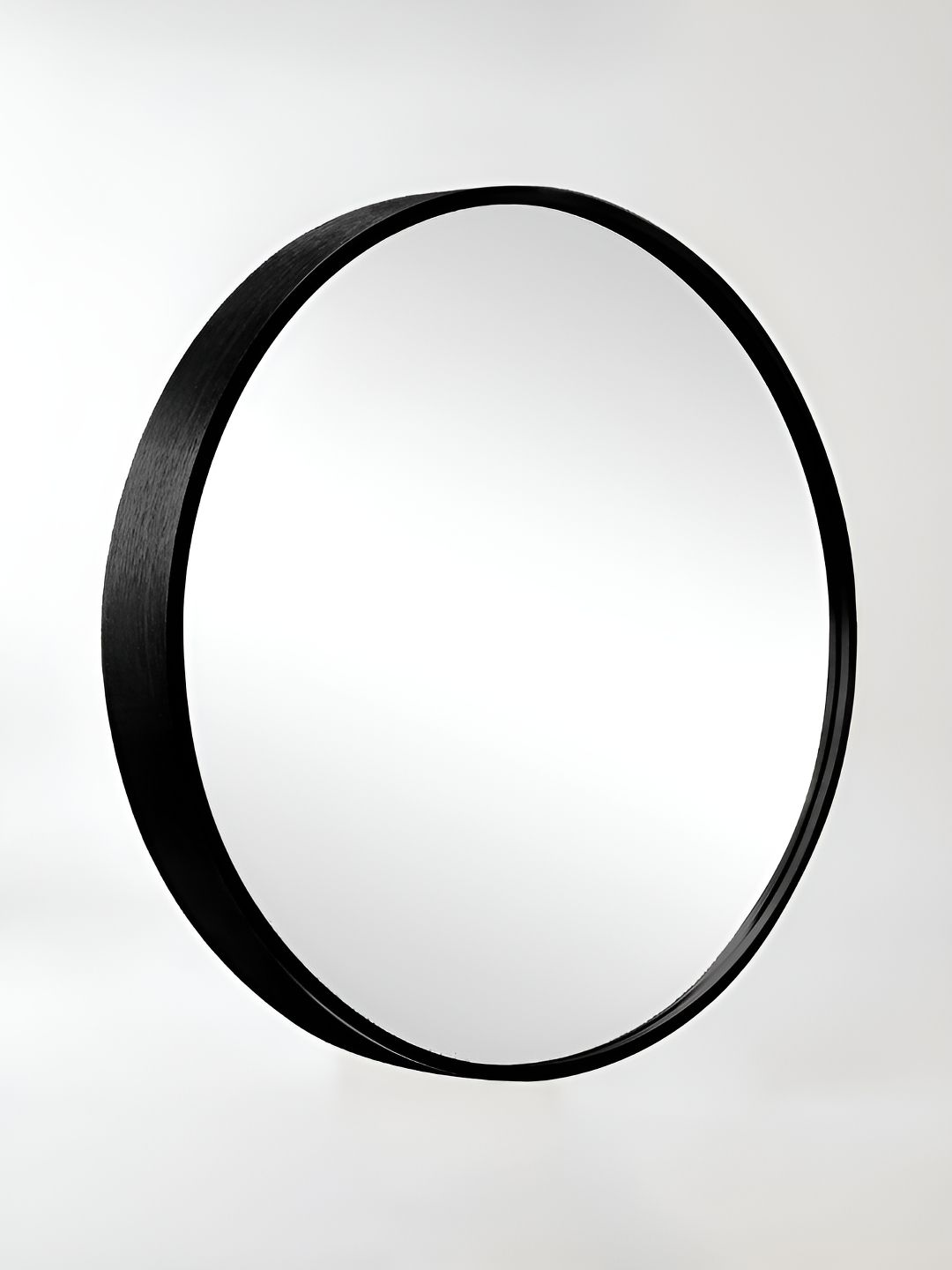 Art Street Black Round Shaped Glass Wall Mirror-image-38