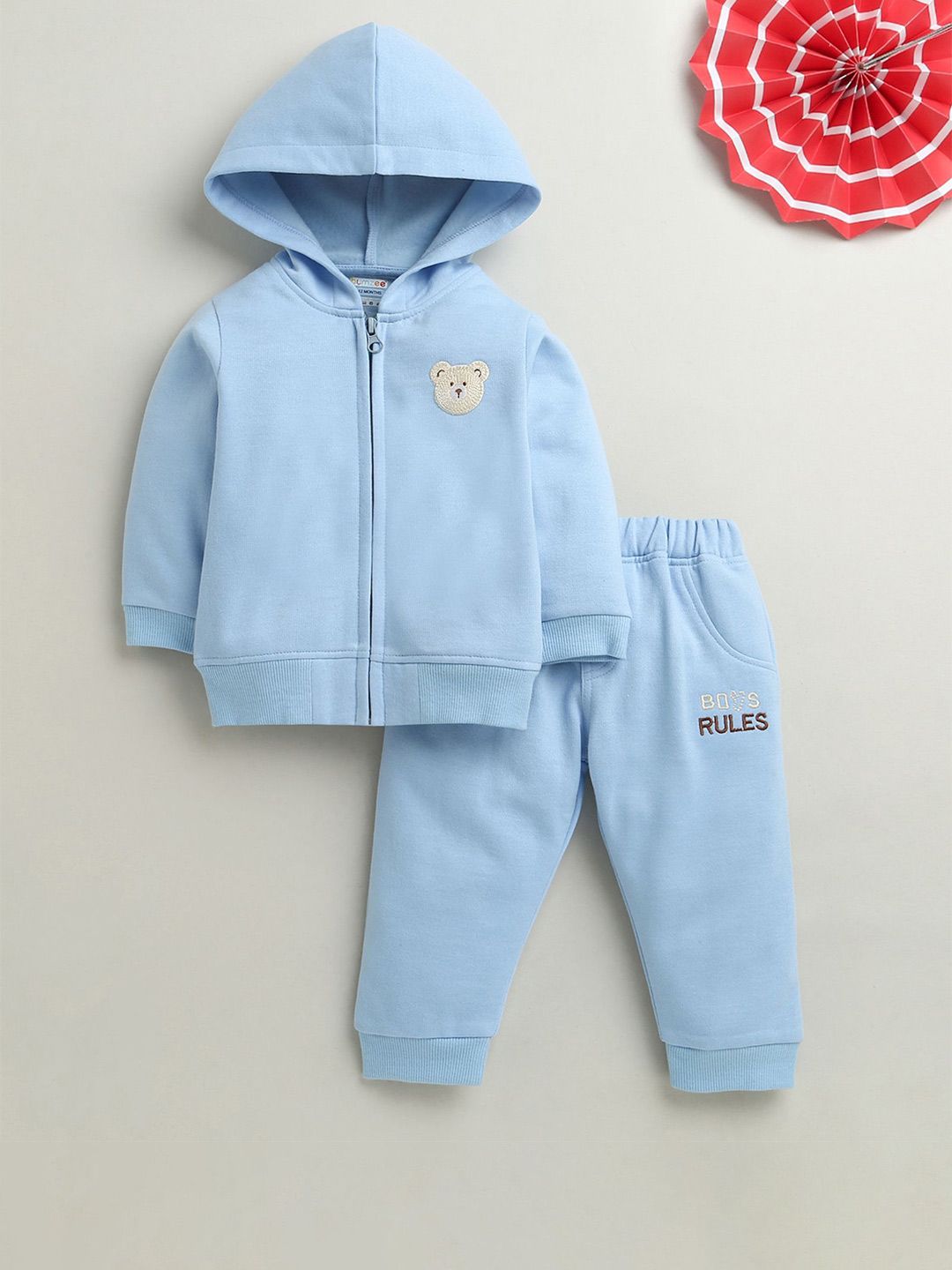 BUMZEE Boys Full Sleeves Cotton Blend Winter Clothing Set-picture-23