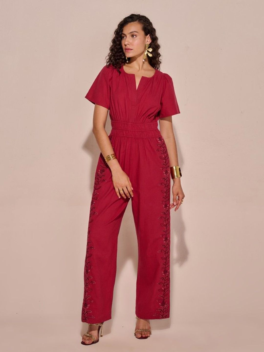 Style Island Women Self Design Basic Jumpsuit-picture-17
