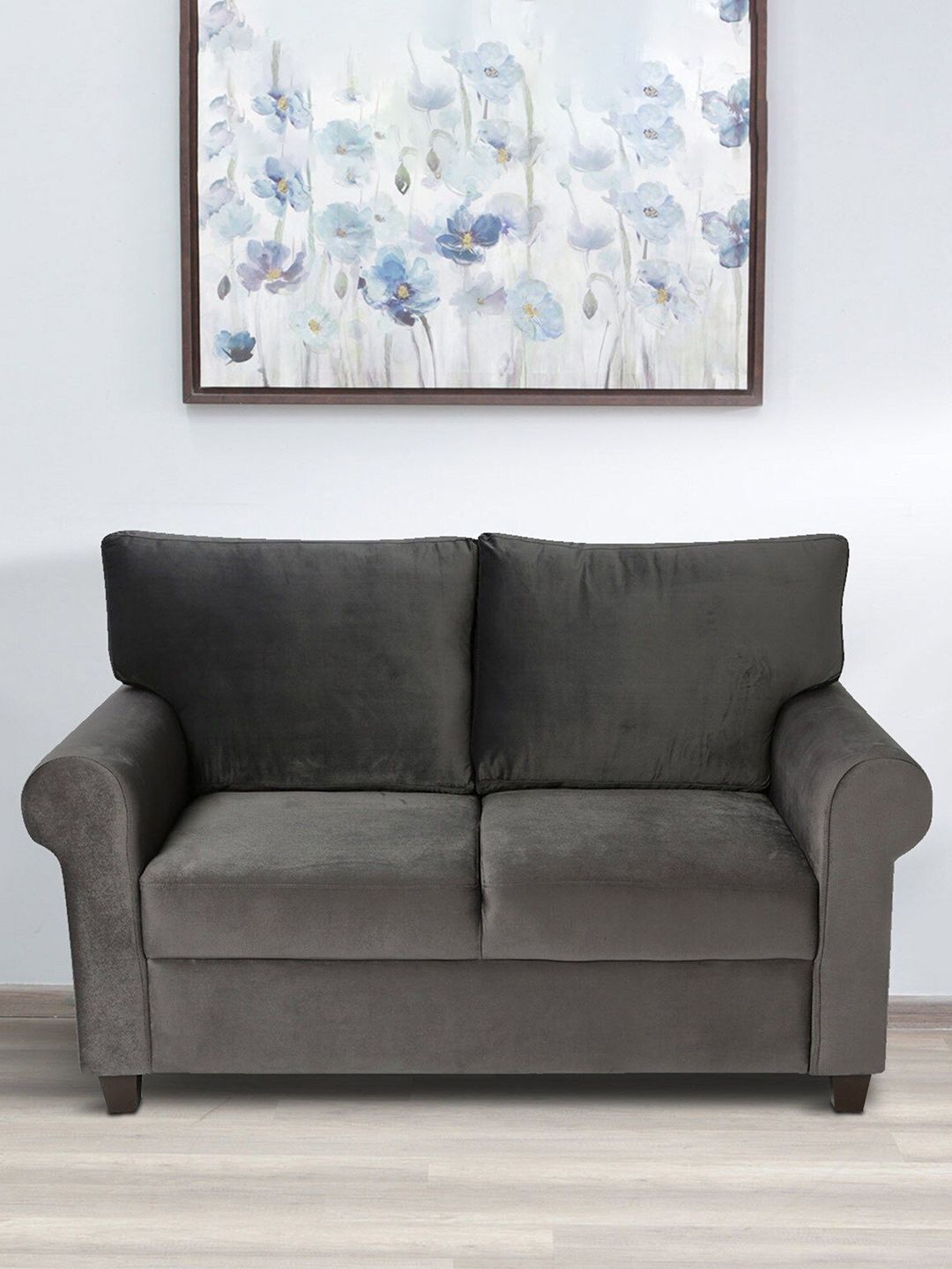 Vittoria Grey 2-Seater Sofa