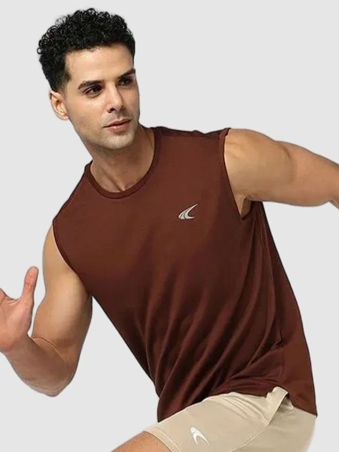 Performax Brand Logo Printed Sleeveless T-shirt-picture-11