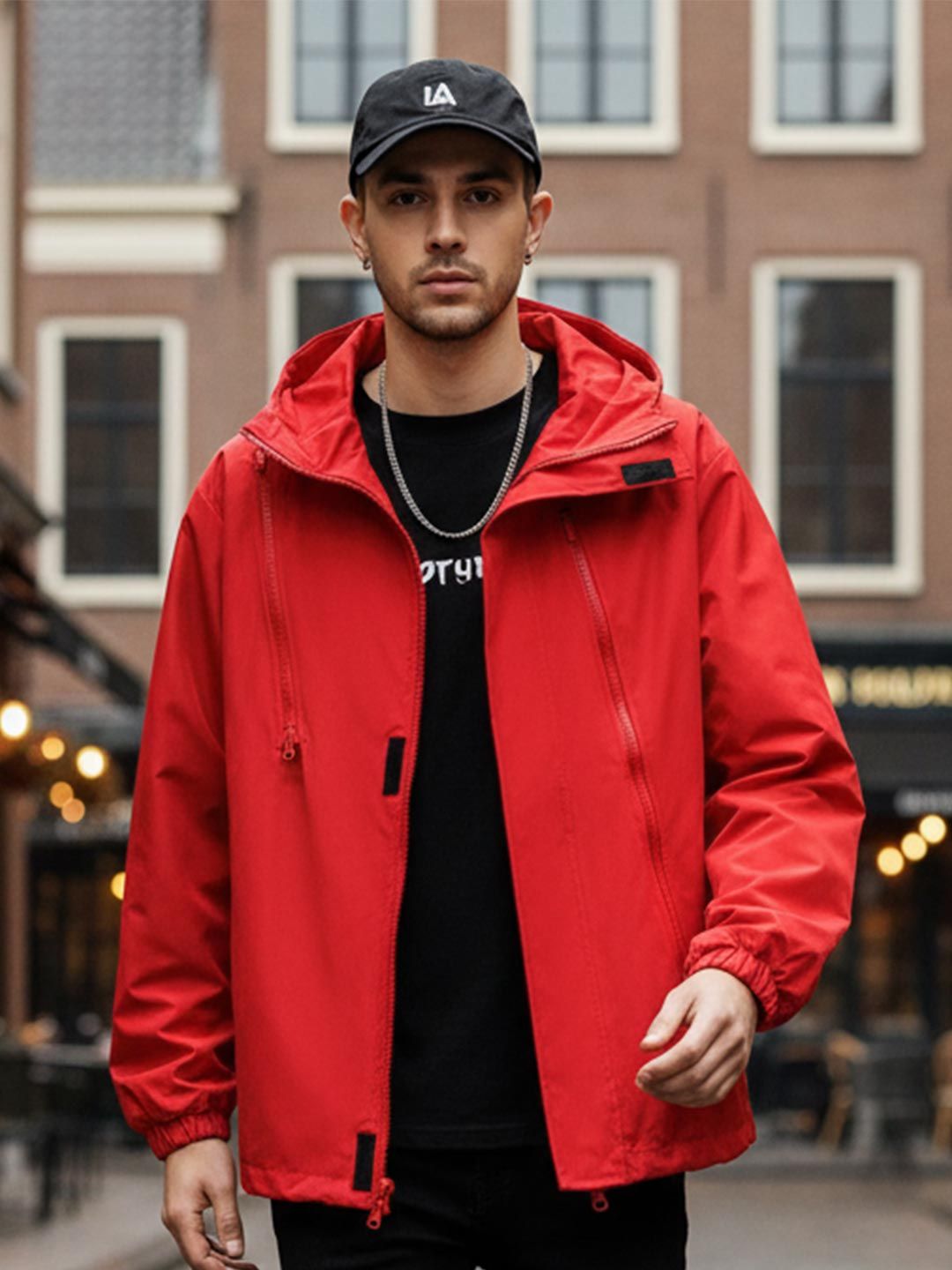 HERE&NOW Men Insulator Open Front Jacket-picture-39