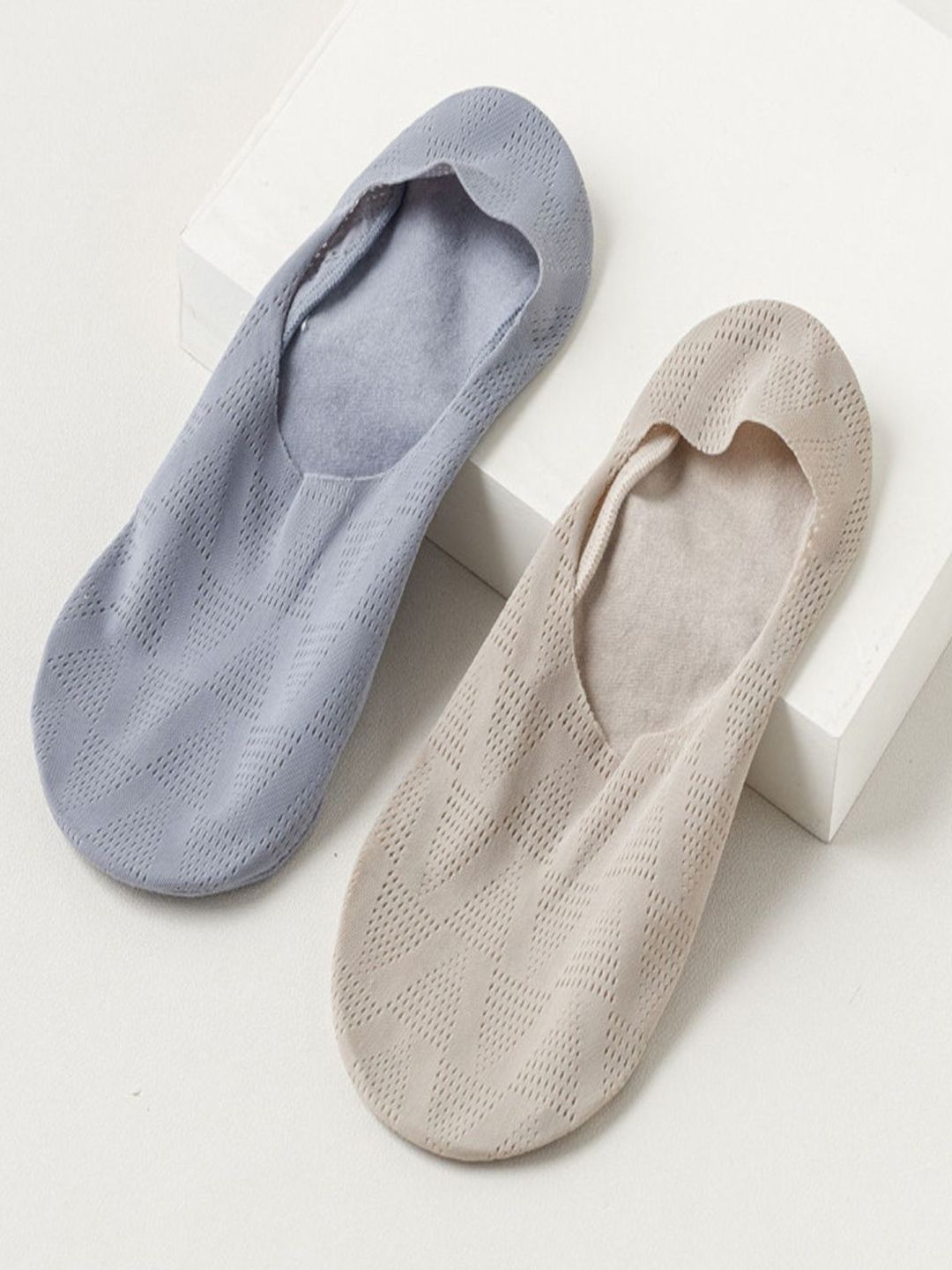 BAESD Men Pack Of 6 Patterned Shoe Liner Socks-picture-28