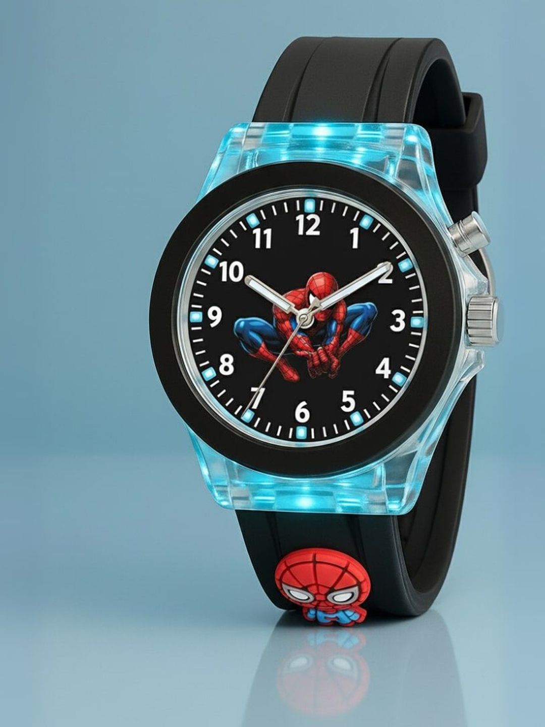 SELLORIA Unisex Kids Dial & Straps Analogue Multi Function Watch CL01BlkSpdr1-picture-20