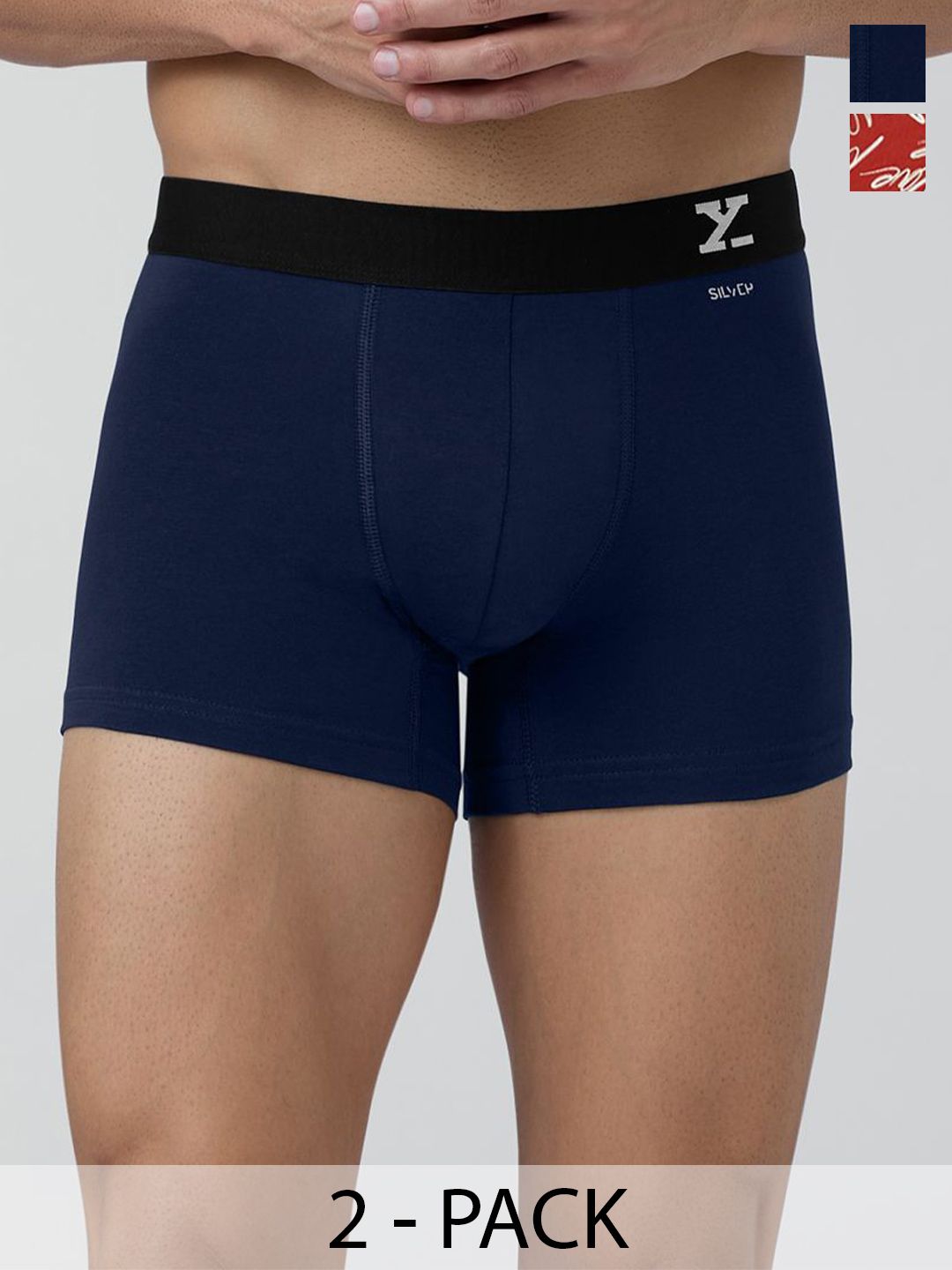 XYXX Men Pack of 2 Solid Printed Cotton Trunk-picture-28