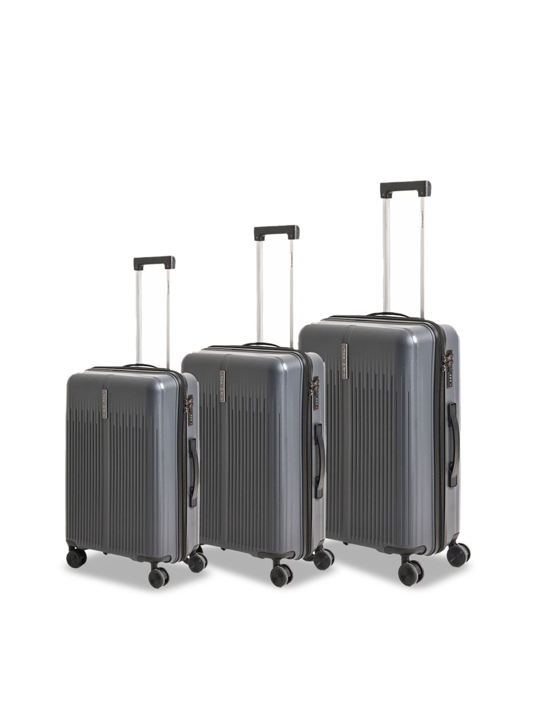 CARRIMATE Set Of 3 Bristol 360 Spinner Wheels Built-In Lock Hard-Sided Trolley Bags-picture-15