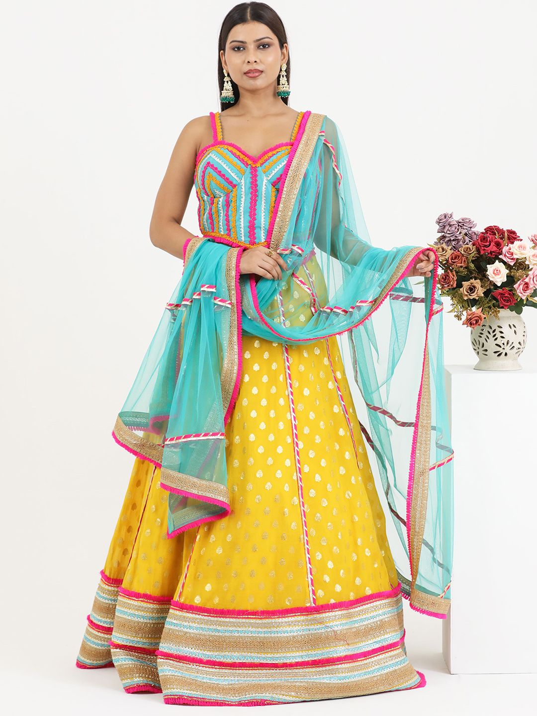 PUSHP PARIDHAN Ready to Wear Lehenga & Blouse With Dupatta-picture-22