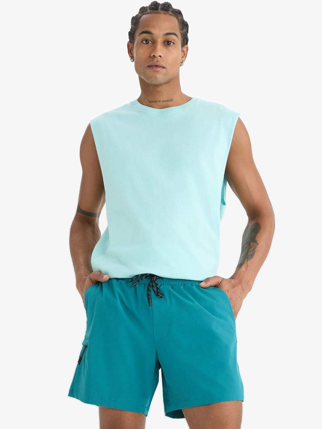 DeFacto Yeil Men Swim Bottoms-picture-18