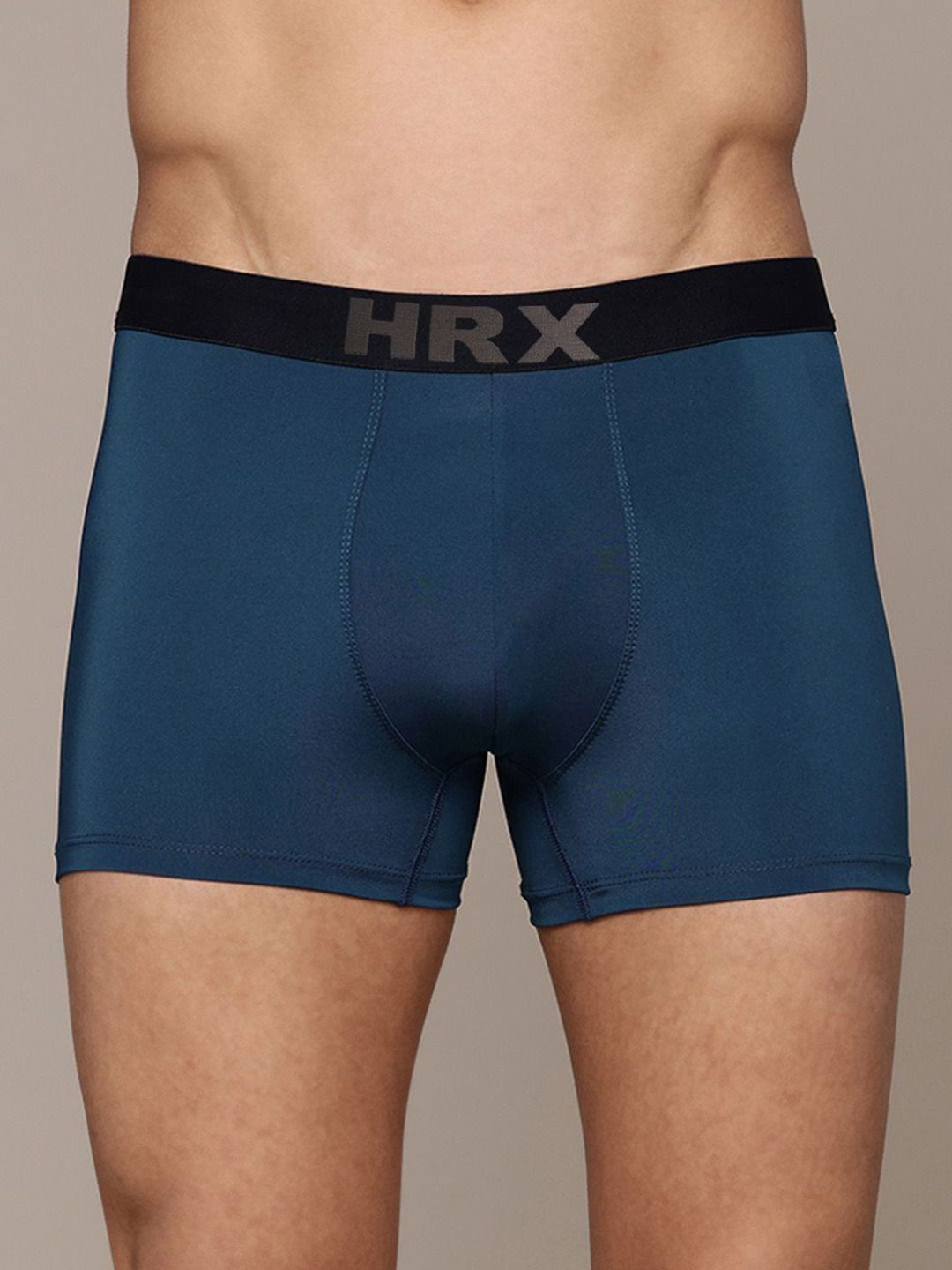 HRX by Hrithik Roshan Pack Of 2 Mid-Rise Short Trunks PACK OF 2-HRX-P1-TRUNK-AIRFORCE-S-picture-25