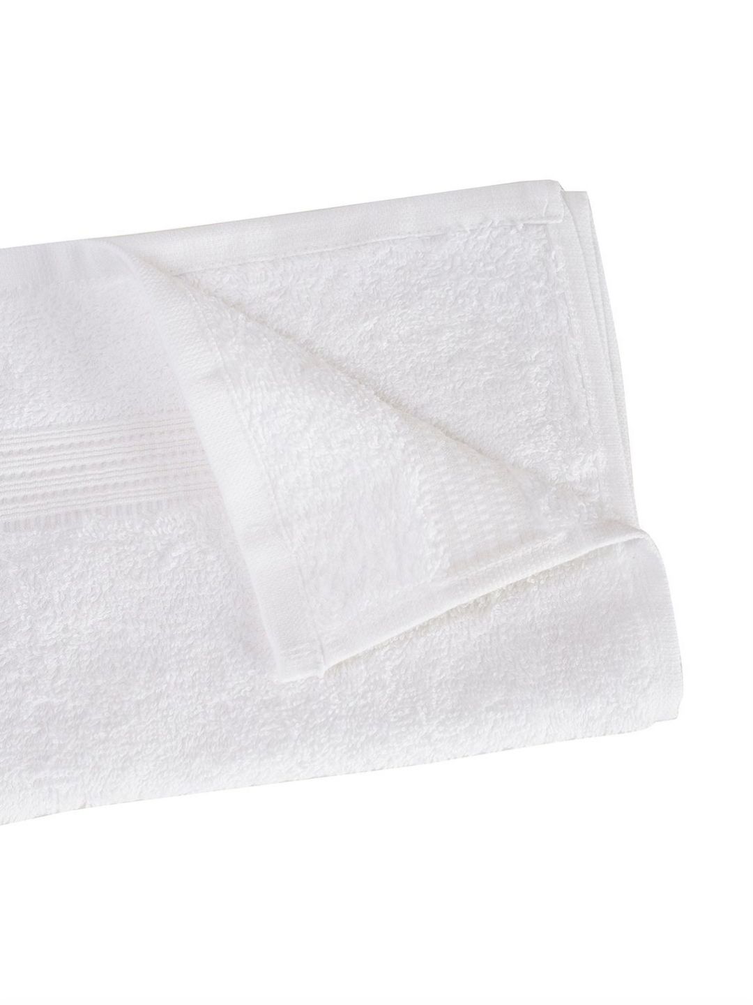 MASPAR White 2 Pieces Self Design Pure Cotton Hand Towels-image-31