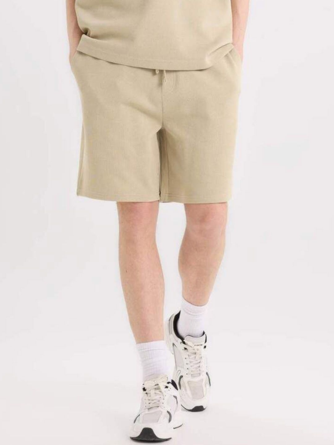 DeFacto Men Loose Fit Cotton Shorts-picture-33