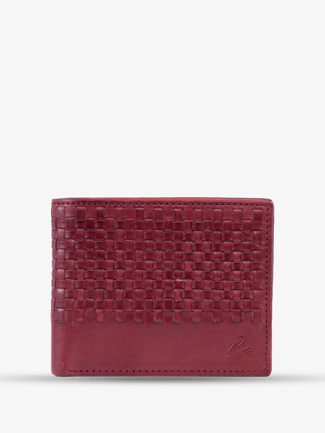 El'Curio Men Trextured Two Fold Wallet-picture-11