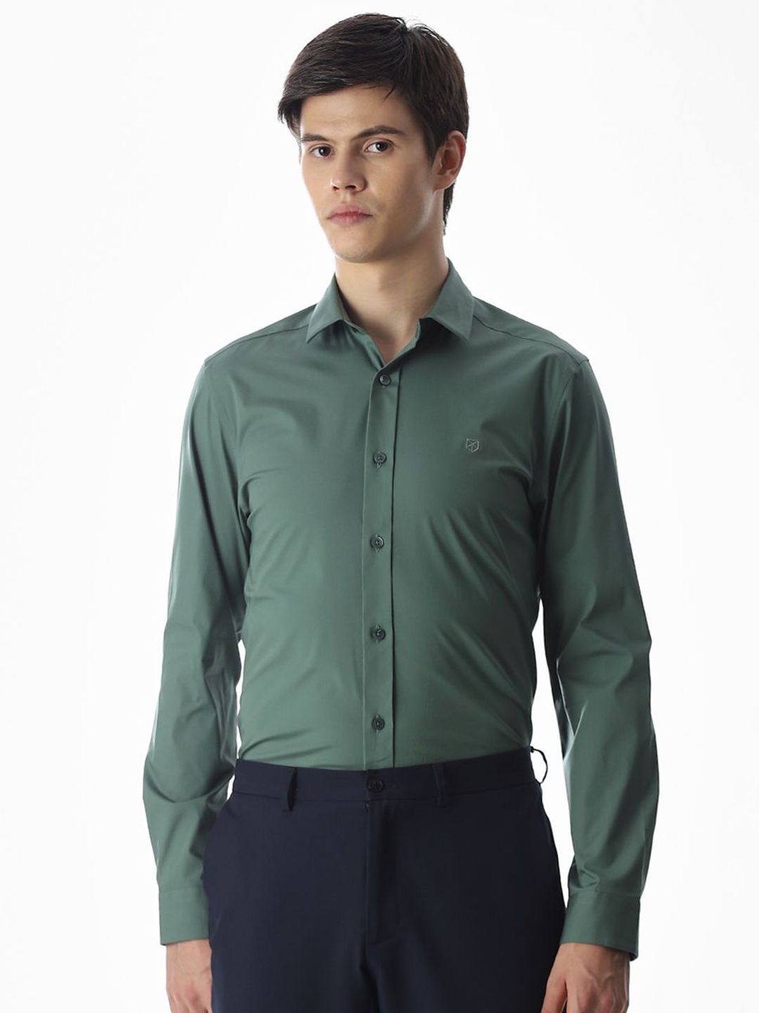 Jack & Jones Men Solid Slim Fit Shirts-picture-23