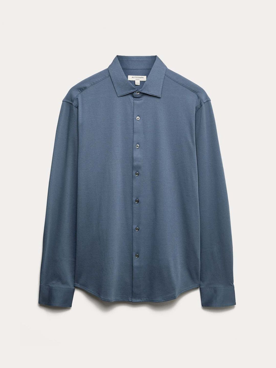 Marks & Spencer Spread Collar Cotton Casual Shirt-picture-31