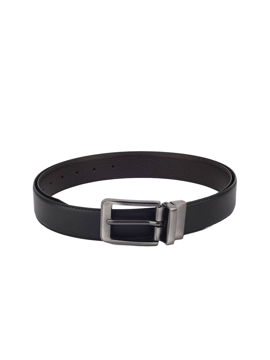 Cazzano Men's Reversible Slim Belt With Turning Buckle-picture-29